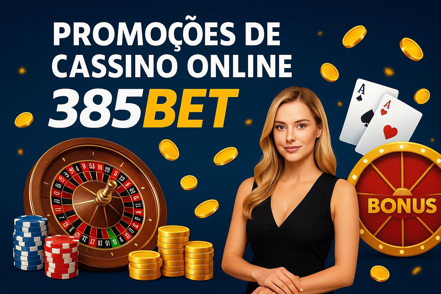 O bônus promocional 385BET é uma ótima maneira de começar sua aventura